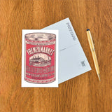 Elevate your inventory with this classic 3.5" x 5.5" postcard featuring an image from our Coffee & Tea collection titled French Market Coffee and Chicory.