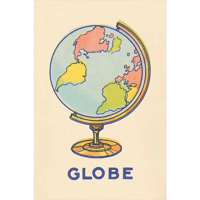 Found Image Press - Globe Postcard

Elevate your inventory with this classic 3.5" x 5.5" postcard featuring an image from our Kid Stuff collection titled Globe. It captures a nostalgic, vintage-inspired aesthetic that customers love. Perfect for adding a charming, retro flair to your repertoire.

• Size: 3.5" × 5.5"

• Made in USA using biodegradable, recycled, and recyclable materials