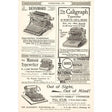 Found Image Press - Old Typewriter Advertisement Postcard

Elevate your inventory with this classic 3.5" x 5.5" postcard featuring an image from our American Commerce collection titled Old Typewriter Advertisement. It captures a nostalgic, vintage-inspired aesthetic that customers love. Perfect for adding a charming, retro flair to your repertoire.

• Size: 3.5" × 5.5"

• Made in USA using biodegradable, recycled, and recyclable materials