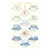 Elevate your inventory with this classic 3.5" x 5.5" postcard featuring an image from our Coffee & Tea collection titled Royal Doulton Coffee Cups.
