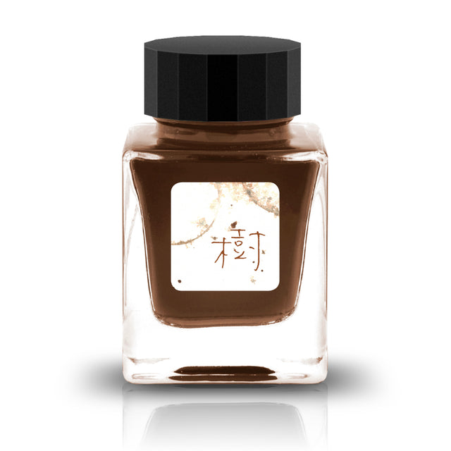 樹 (Tree) Ink

The Fixation collection features deep and saturated waterproof fountain pen inks. The colors featured in this collection are inspired by and named after Japanese culture and nature.

RGB: 156, 79, 33
Brown

30ml

Waterproof Pigment