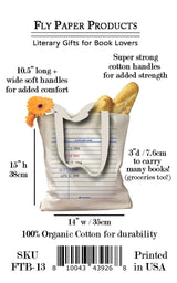 Freedom To Dream Historical Dates Library Card Tote Bag