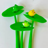 Frog Lily Wiggle Pad Gel Pen