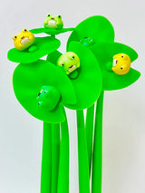 Frog Lily Wiggle Pad Gel Pen
