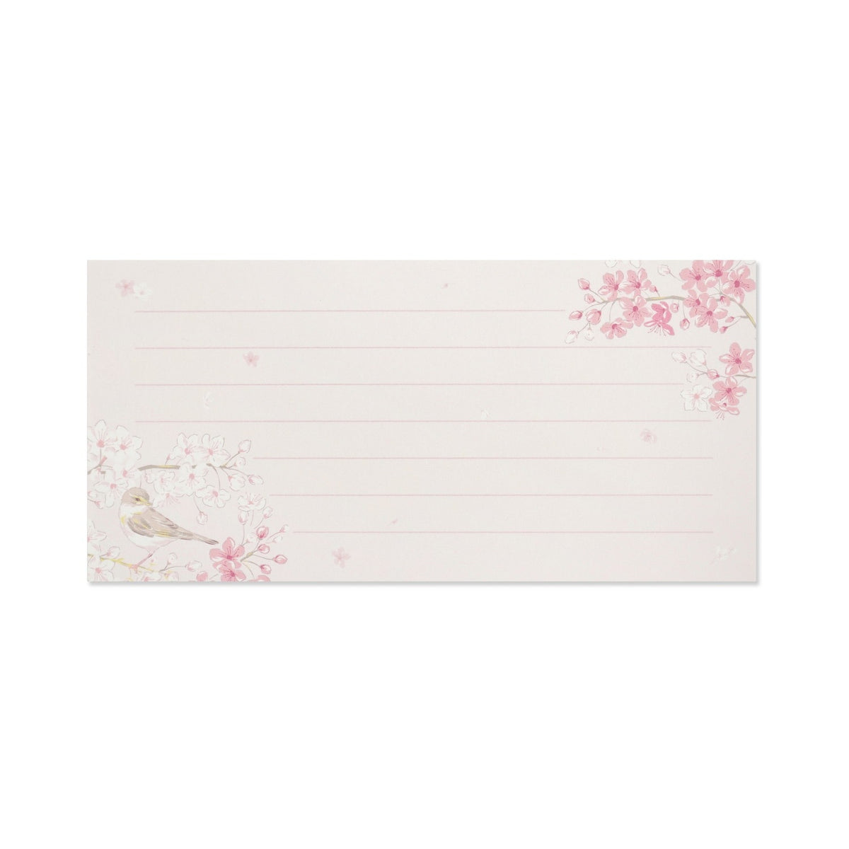 This one-stroke paper is perfect for various spring occasions, such as seasonal greetings that evoke the start of spring or letters of gratitude to those who have helped you at milestones in your new life. 2 designs, 36 sheets in total.