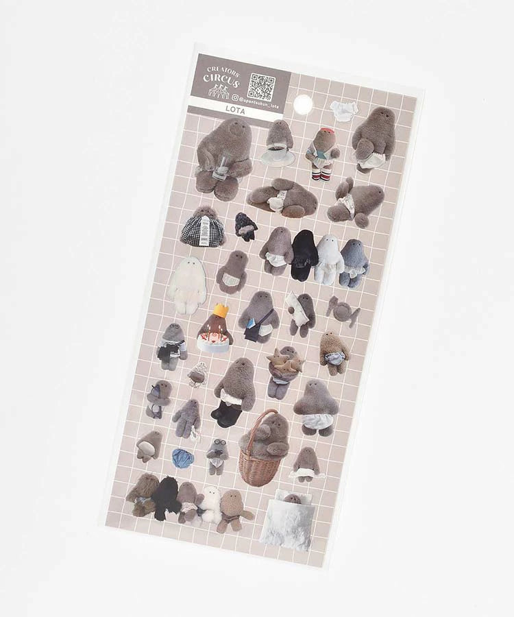 Frontier Creators Circus Sticker Sheet - Opantsu Kun Lota