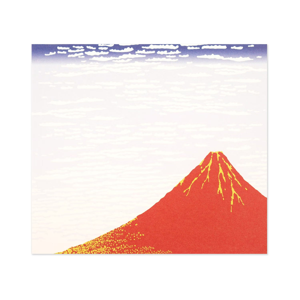 Japanese-style block memo boldly depicting Japanese landscapes. A design that stands out with vivid contrast. Of course, it can be used as a daily note, as well as a small gift card or message card. They're also appreciated as souvenirs for foreigners or as gifts from Japan!