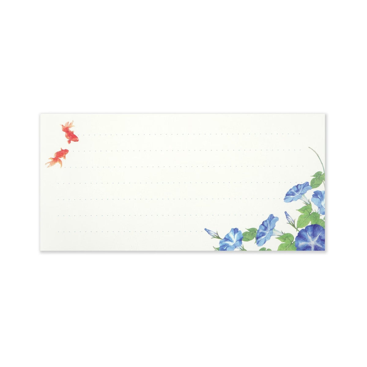 This one-stroke paper is perfect for various summer occasions, such as a small summer greeting during the ongoing heat, a return to someone who helped you during summer vacation, or a gift for summer gifts. 2 designs, 36 sheets in total.