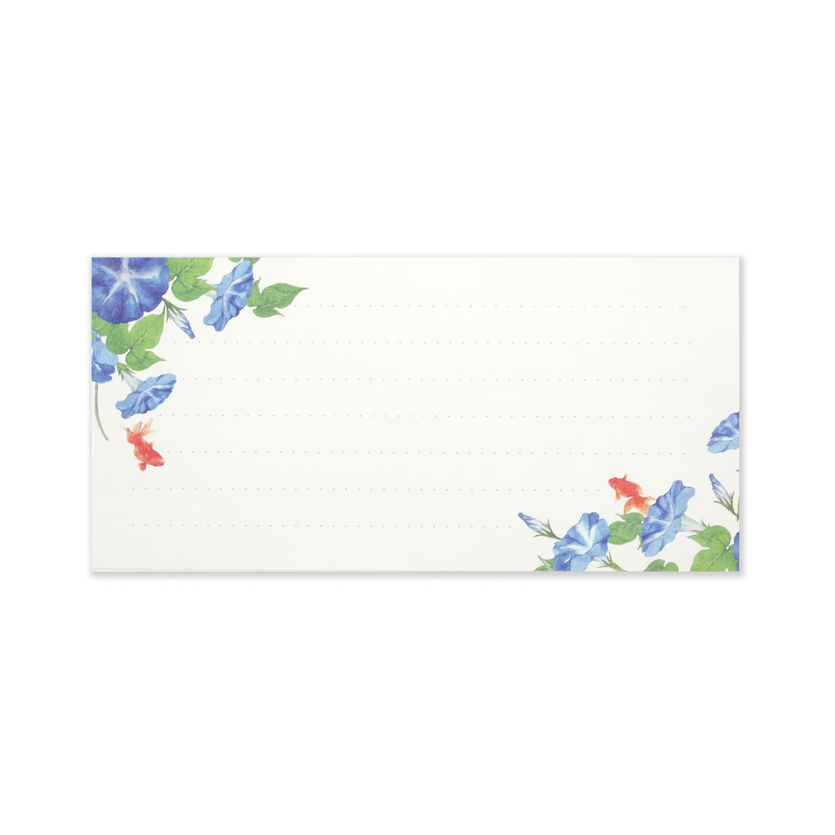 This one-stroke paper is perfect for various summer occasions, such as a small summer greeting during the ongoing heat, a return to someone who helped you during summer vacation, or a gift for summer gifts. 2 designs, 36 sheets in total.
