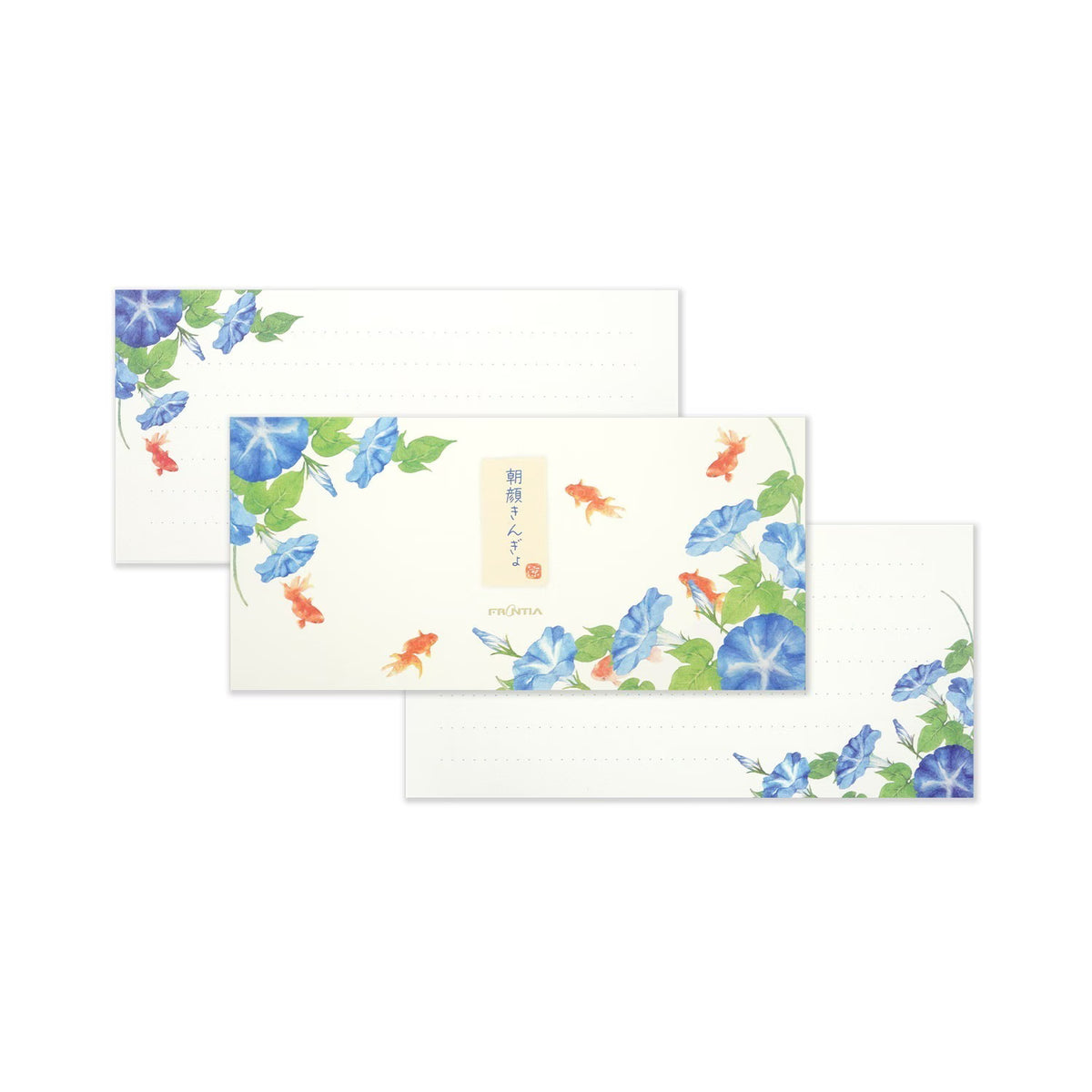 This one-stroke paper is perfect for various summer occasions, such as a small summer greeting during the ongoing heat, a return to someone who helped you during summer vacation, or a gift for summer gifts. 2 designs, 36 sheets in total.