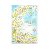 Postcards perfect for summer greetings such as summer greetings or late summer greetings. This is a postcard book that you can use by disassembling each sheet. 2 designs, 10 sheets in total. The design is adorable with Quu-chan playing in the starry Milky Way.
