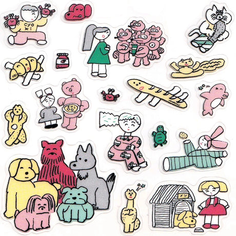 Frontier Creators Circus Sticker Sheet - Nishiwaki Tadashi
