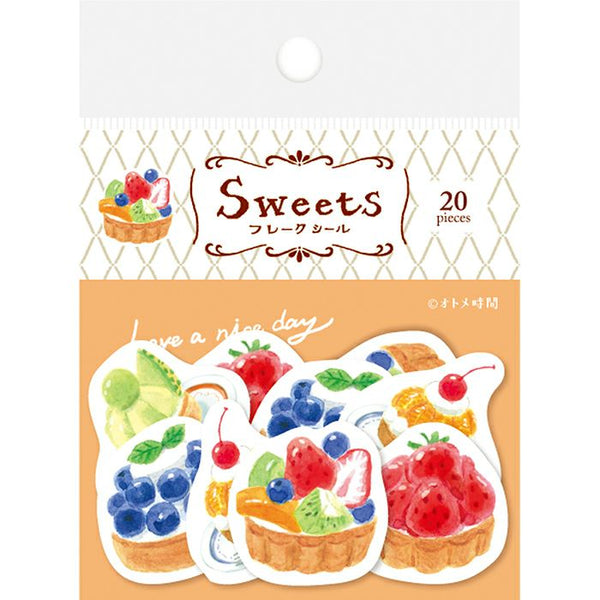 Furukawashiko Fruit Tarts Flake Sticker