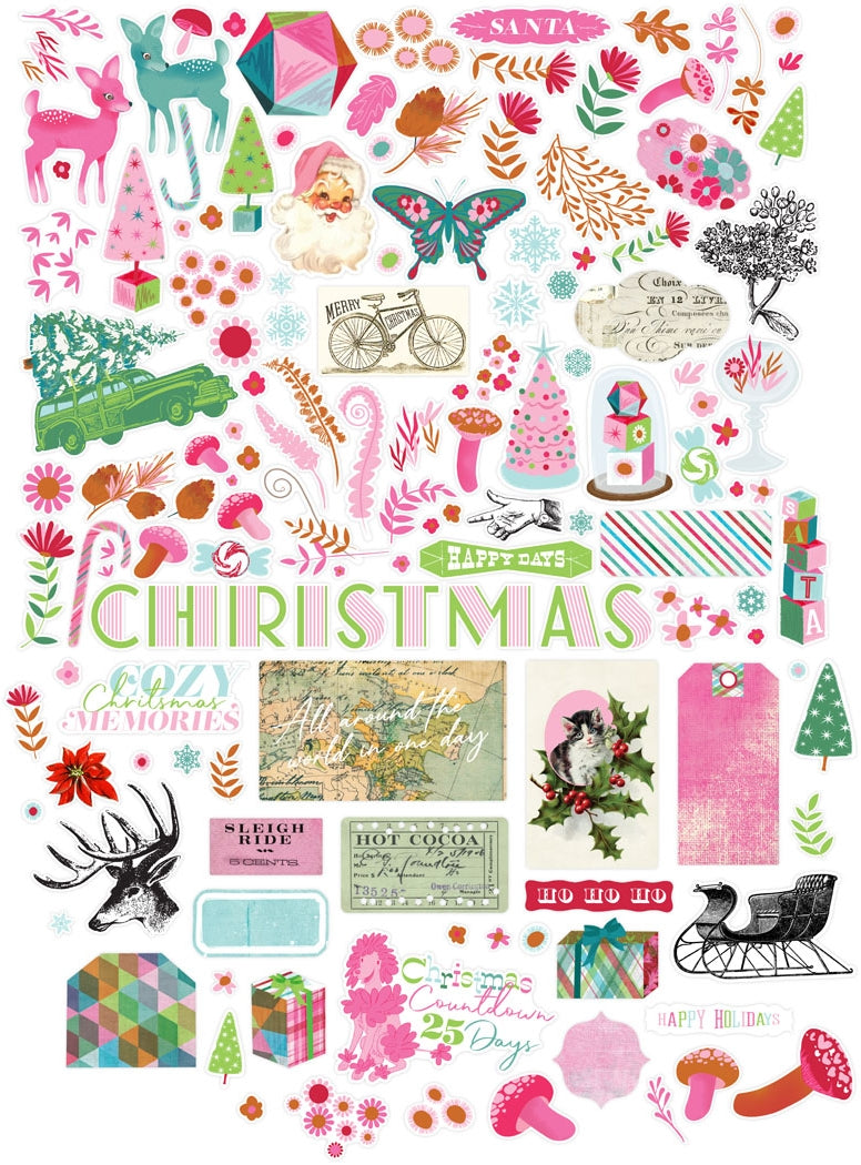 Fancy Pants Designs Fruitcake & Tinsel Ephemera 2