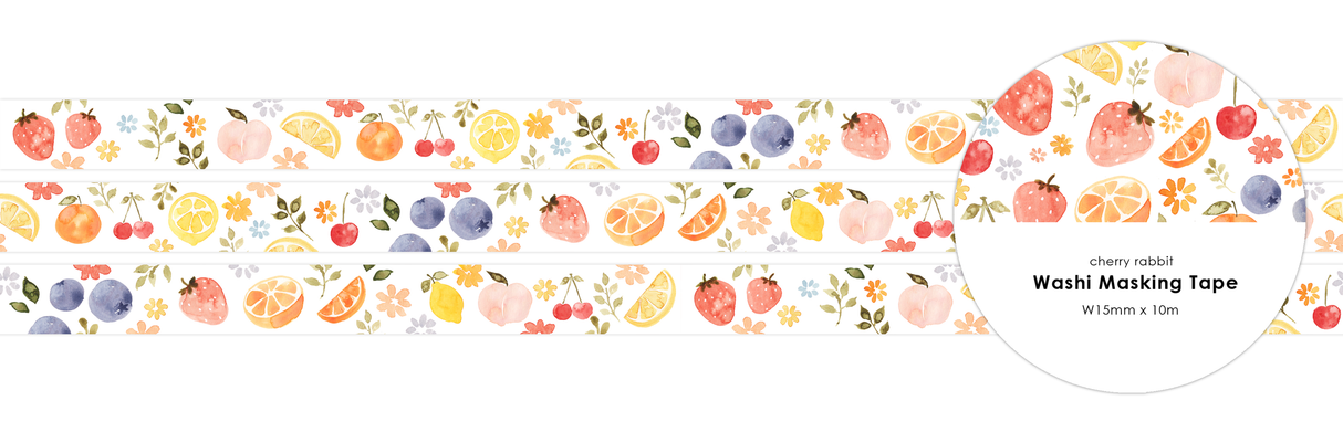 Fruits Washi Tape