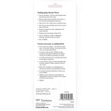 Contains the soft, hard tip and twin tip Fudenosuke Brush Pens.

Features a flexible brush tip for different lettering and drawing techniques. Create extra-fine, fine, or medium strokes by a change in brush pressure. Great for calligraphy and art drawings.

Soft tip, hard tip, and twin tip– water-based, pigmented black ink.
Odorless.
Non-refillable.