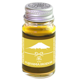 Mt. Fuji changes its expression in various ways depending on the season, weather, and time of day. Its beautiful and rich color landscape has had a great influence on culture and Japanese sensibilities. Expressing such a variety of expressions of Mt. Fuji and the delicate taste of traditional Japanese colors,
　
Loved by many people like Mt. Fuji
to become an ink that “connects” hearts and minds.
I made this with my wish. We created an ink.

Sai Yellow -&nbsp;Dazzling golden Mt. Fuji as if receiving applause