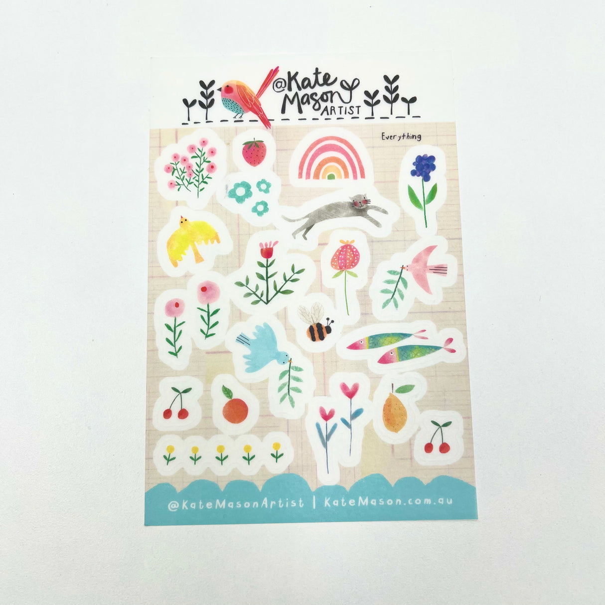 Kate Mason Sticker Sheet - Everything