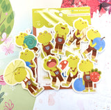 BlueBean Wood Frogaaa Sticker Pack