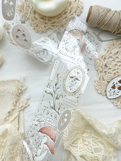 leelajournals Fungi Fairytale PET Tape Glossy