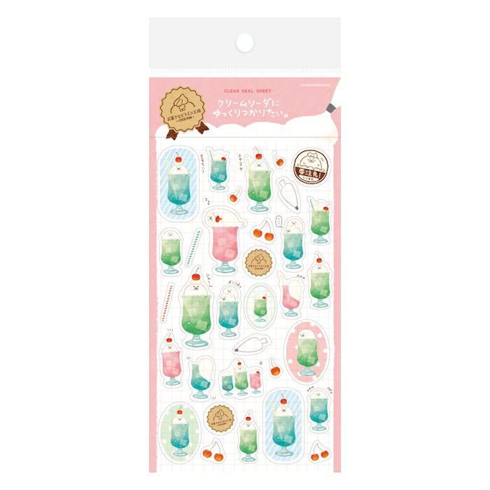 Furukawashiko Sticker Sheet Seal Sweets Animal Workshop