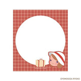 Introducing the cute memo pads from the wonderful artist Ryoko Yomogida's With Trip collection! It features a lovely girl character accompanied by her little animal friends as they adventure through the world. Choose from the various designs available to spread warmth one note at a time!