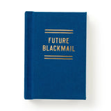 Sure, you could use this tiny diary to jot down grocery lists and inspirational quotes… but let’s be honest, it’s way more fun to document suspicious behavior, embarrassing quotes, and all the dirt you might need later. You know, just in case. Measuring only 2.75” x 3.75”, this journal may be small—but it holds big secrets. With 112 gilded-edge pages, it’s the perfect place to keep receipts (figurative or literal), plot mild revenge, or simply record your chaotic brilliance.