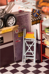 Garage Workshop DIY Miniature House Kit