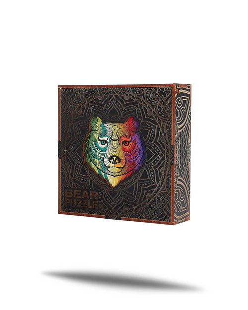 The Bear Shaped Jigsaw Pieces Wooden Puzzle is a unique and challenging puzzle that is perfect for people of all ages. The puzzle consists of 70 irregular wooden pieces that are shaped like a bear.