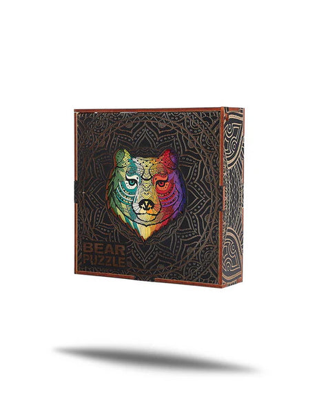 The Bear Shaped Jigsaw Pieces Wooden Puzzle is a unique and challenging puzzle that is perfect for people of all ages. The puzzle consists of 70 irregular wooden pieces that are shaped like a bear.