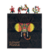 The Elephant Shaped Jigsaw Piecezz Wooden Puzzle is a unique and challenging puzzle that is sure to entertain people of all ages. The puzzle features 70 small, irregularly shaped pieces that are precision-cut from high-quality wood. The puzzle is shaped like an elephant, making it a fun and educational puzzle for children and adults alike.