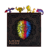 The Lion Shaped Jigsaw Piecezz Puzzle is a small, challenging puzzle that is perfect for noble leaders who are always up for a challenge and not afraid to take risks. The puzzle features 70 small, irregularly shaped pieces that are precision-cut from high-quality wood. The puzzle is shaped like a lion, making it a fun and educational puzzle for children and adults alike.