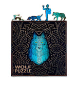 Embark on a thrilling adventure into the world of the wilderness with our Wolf Shaped Jigsaw Pieces Wooden Puzzle. This unique wooden puzzle is a captivating fusion of artistry and the untamed beauty of wolves, designed to enchant both kids and adults. Explore the details of this remarkable animal-shaped puzzle and prepare for hours of exciting play.