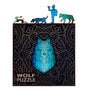 Embark on a thrilling adventure into the world of the wilderness with our Wolf Shaped Jigsaw Pieces Wooden Puzzle. This unique wooden puzzle is a captivating fusion of artistry and the untamed beauty of wolves, designed to enchant both kids and adults. Explore the details of this remarkable animal-shaped puzzle and prepare for hours of exciting play.