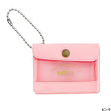 A miniature keychain version of the popular General Purpose Case by nähe. The true-to-original case comes with a clear front pocket with extra inserts inside and out. A ball chain securely attached to the corner of the case lets you hang it onto your keys or bags, perhaps in multiples.

Perfect size to travel with and quickly access your keys, coins, medicine, or small accessories.&nbsp;