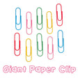You are looking at ten giant paper clips. Yep, ten giant paper clips. They're great for holding lots and lots of papers together.