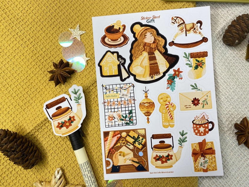 Gift Sticker Sheet
