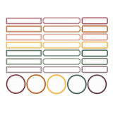 Ginger Snap Label Ephemera - 26 Pcs