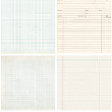 Ginger Snap Ledger 12x12 Single Sided Paper Pack - 16 Sheets