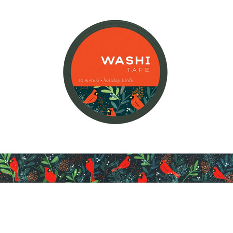 Girl of All Work Holiday Birds Washi Tape