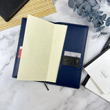 Girologio Hobonichi Weeks Slim Leather Cover - Navy Blue Weeks Cover