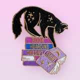 Everybody loves a neat and tidy space, but those groaning book shelves definitely don’t count as a problem! This fab patch is perfect for book lovers – either as a little treat for yourself, or a gift for the bookworm in your life.

Beautifully woven with black, purple, blue and gold threads, this fabulous patch with brighten up any coat, bag or hat!

Measurements: 75mm x 90mm