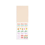 We crunched the numbers and goals definitely/totally/probably get easier when you have stickers by your side. This book features 245 pages of goal-oriented stickers.