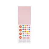 You’ve got goals. We’ve got stickers. This book includes 35 pages of goal-oriented stickers!

The details-
4 in. x 6 in.
100GSM wood-free paper
Acetate cover
7 pages fun different designs
35 pages total