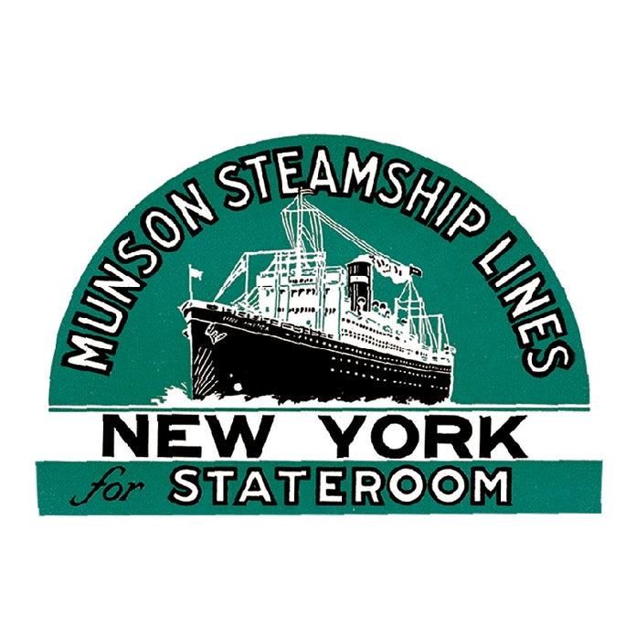 La edad de oro del transporte: caja de pegatinas para viajes