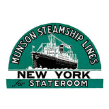 La edad de oro del transporte: caja de pegatinas para viajes