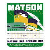 La edad de oro del transporte: caja de pegatinas para viajes