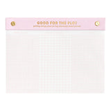 Make your to-do list feel just as satisfying as finishing a good book. The Good for the Plot Notepad is your new favorite tool for tackling tasks before, during, and after your latest read. With a 3-column layout for tracking productivity around reading time, this 6x8 notepad adds a bookish twist to your daily planning. Great for readers working on character development—real or fictional—and perfect for desks, nightstands, or gift baskets. Use it to balance your TBR list with real-life priorities in style.