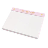 Make your to-do list feel just as satisfying as finishing a good book. The Good for the Plot Notepad is your new favorite tool for tackling tasks before, during, and after your latest read. With a 3-column layout for tracking productivity around reading time, this 6x8 notepad adds a bookish twist to your daily planning. Great for readers working on character development—real or fictional—and perfect for desks, nightstands, or gift baskets. Use it to balance your TBR list with real-life priorities in style.
