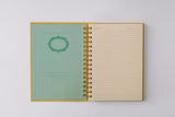 For cat lovers, book lovers, and anyone who believes planning should be delightful, the Cat Library Undated Weekly Planner brings a playful twist to everyday organization. The cover features a vintage-inspired library scene where curious cats lounge, climb, and quietly cause chaos among the shelves. Finished with gold foil details and gold wire binding, this planner feels whimsical yet polished.